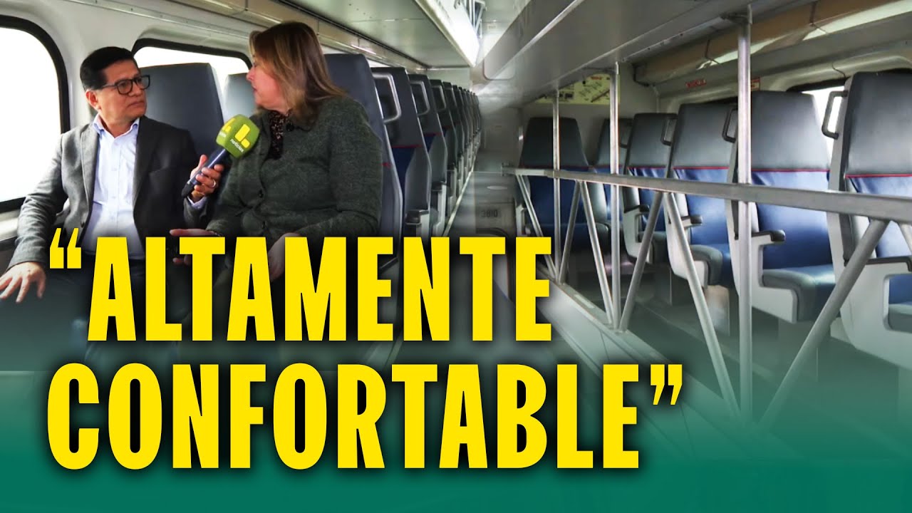Así se ven los trenes Lima - Chosica desde dentro: 