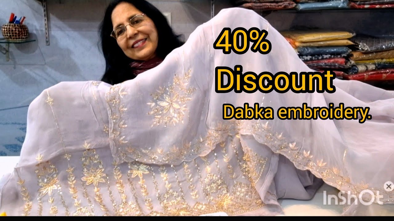 40% discount on wedding  dabka zerdozoi emb.special    🏃‍♀️⏩️