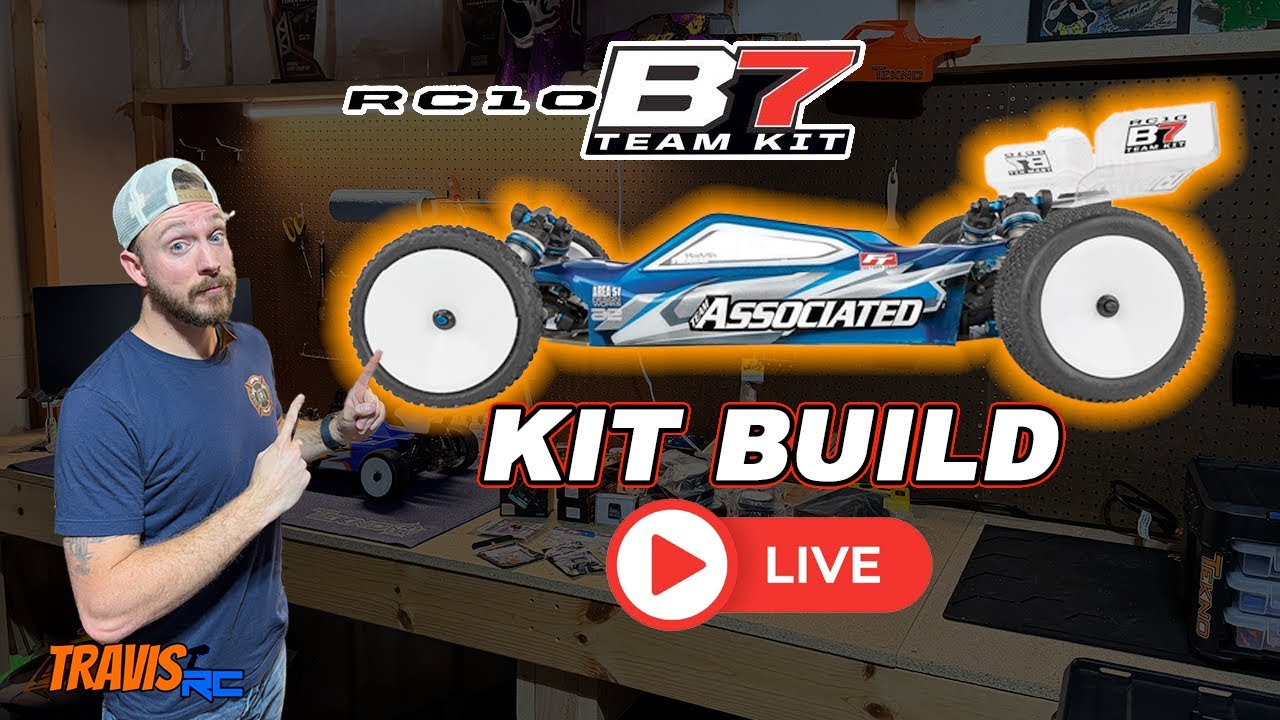 Noob builds his first 1/10 scale RC race car - LIVE!