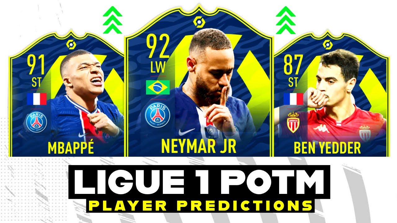 FIFA 21 | OCTOBER LIGUE 1 POTM PREDICTIONS 😳🔥 FT. NEYMAR JR, MBAPP&Eacute; & BEN YEDDER ✅
