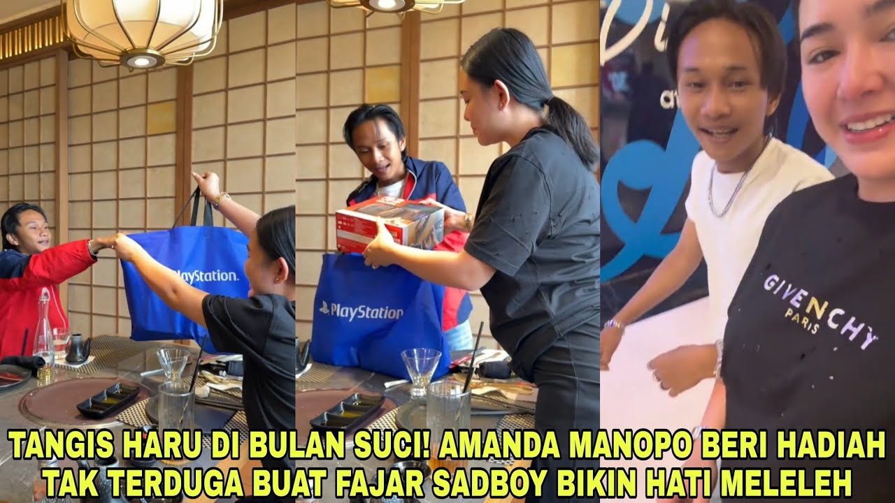Tangis Haru di Bulan Suci❗Amanda Manopo Beri Hadiah Tak Terduga buat Fajar Sadboy Bikin Hati Meleleh