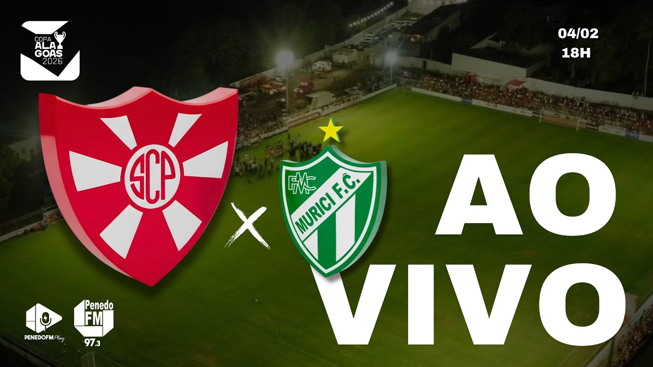 Penedense x Murici - COPA ALAGOAS 2026 - 🔴AO VIVO - 04/02/2026