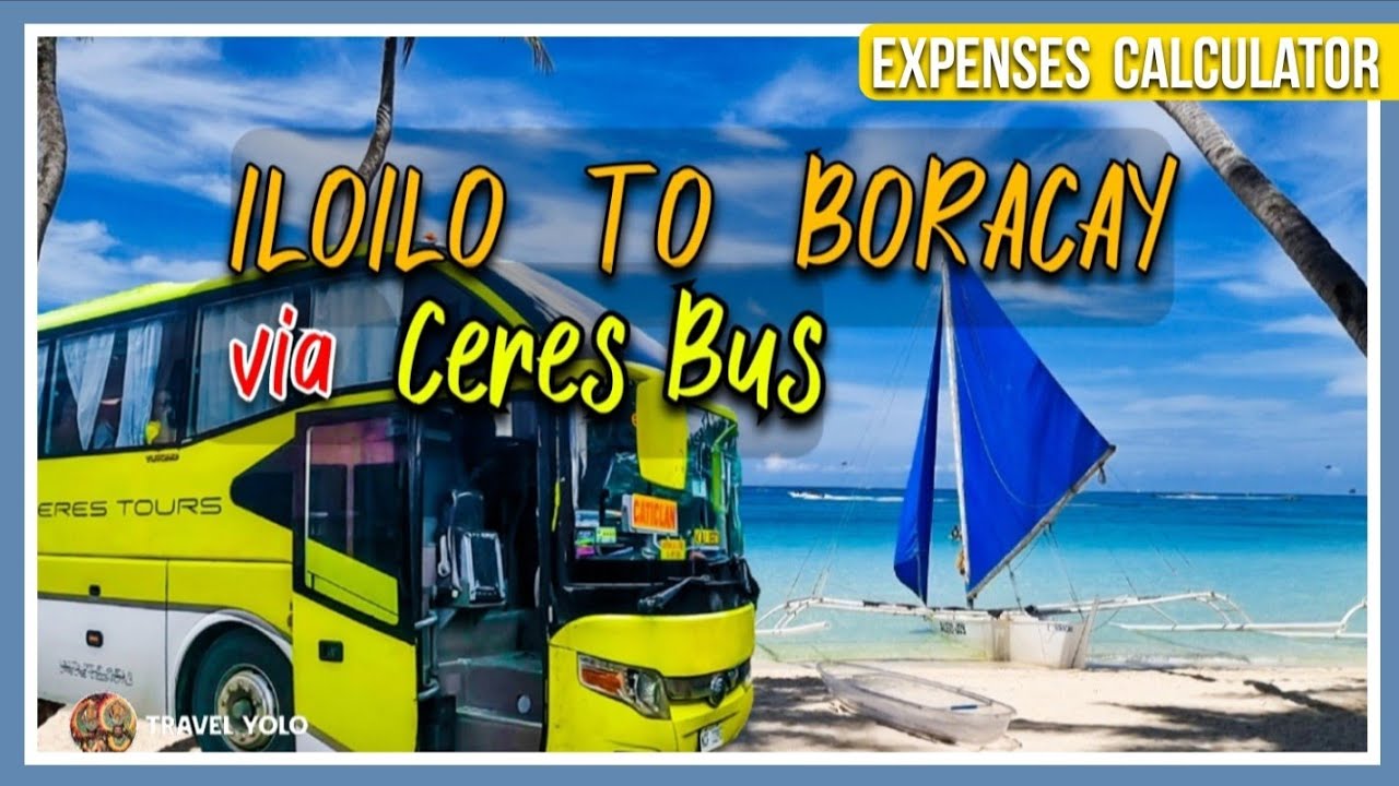 ILOILO CITY TO BORACAY via CERES BUS | DIY 'TO!  🇵🇭 [4K]