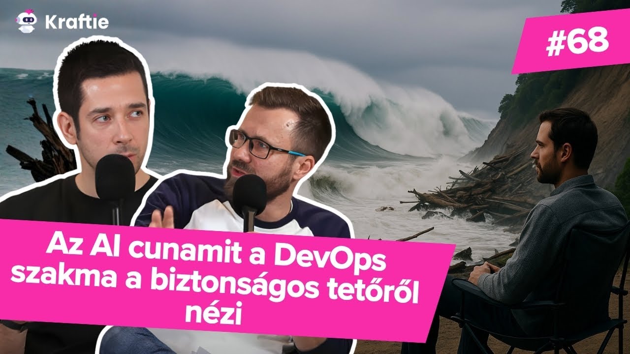 Az AI cunamit a DevOps szakma a biztonságos tetőről nézi (kraftie #68)