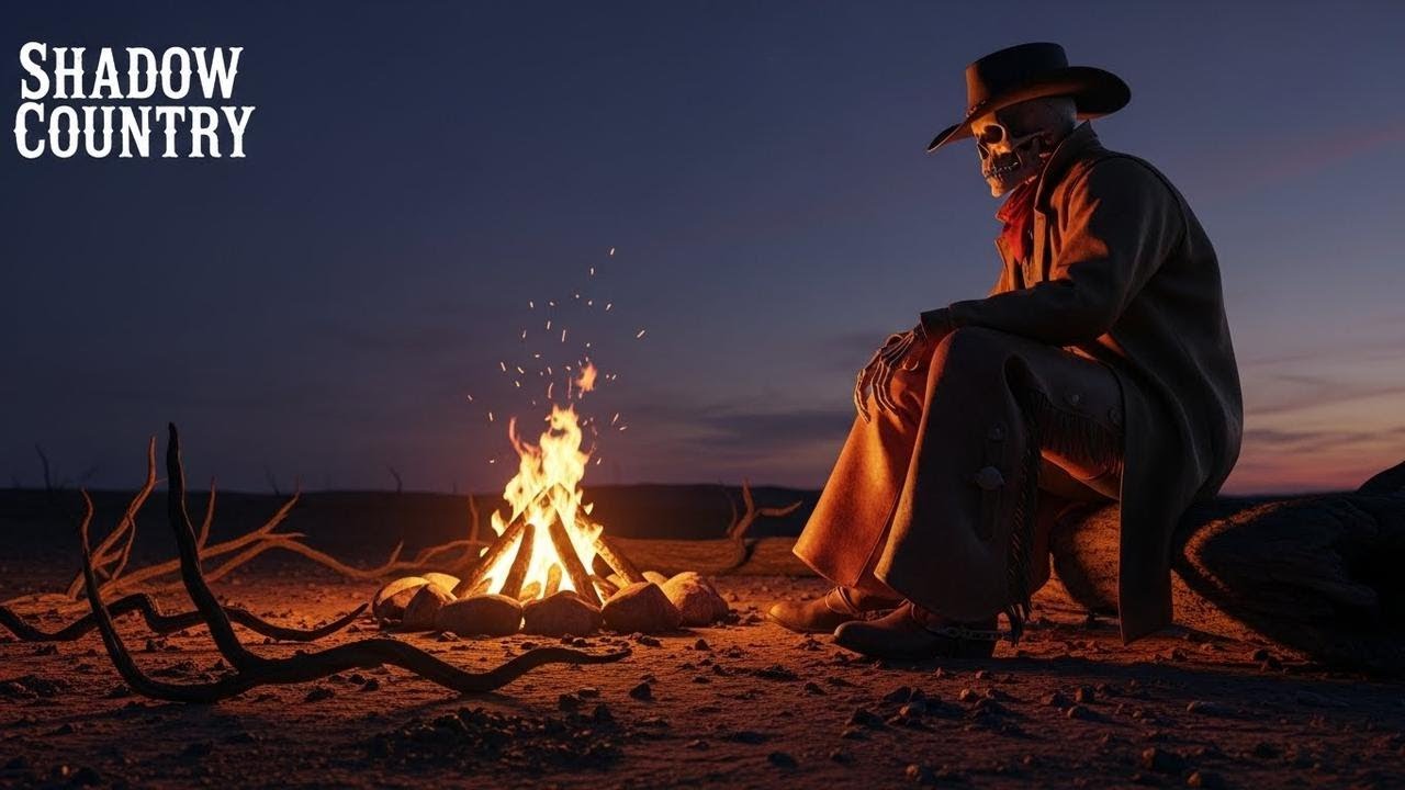 Ghost Town Whispers ~ Dark Country Guitar & Haunted Western Ballads at Midnight #21