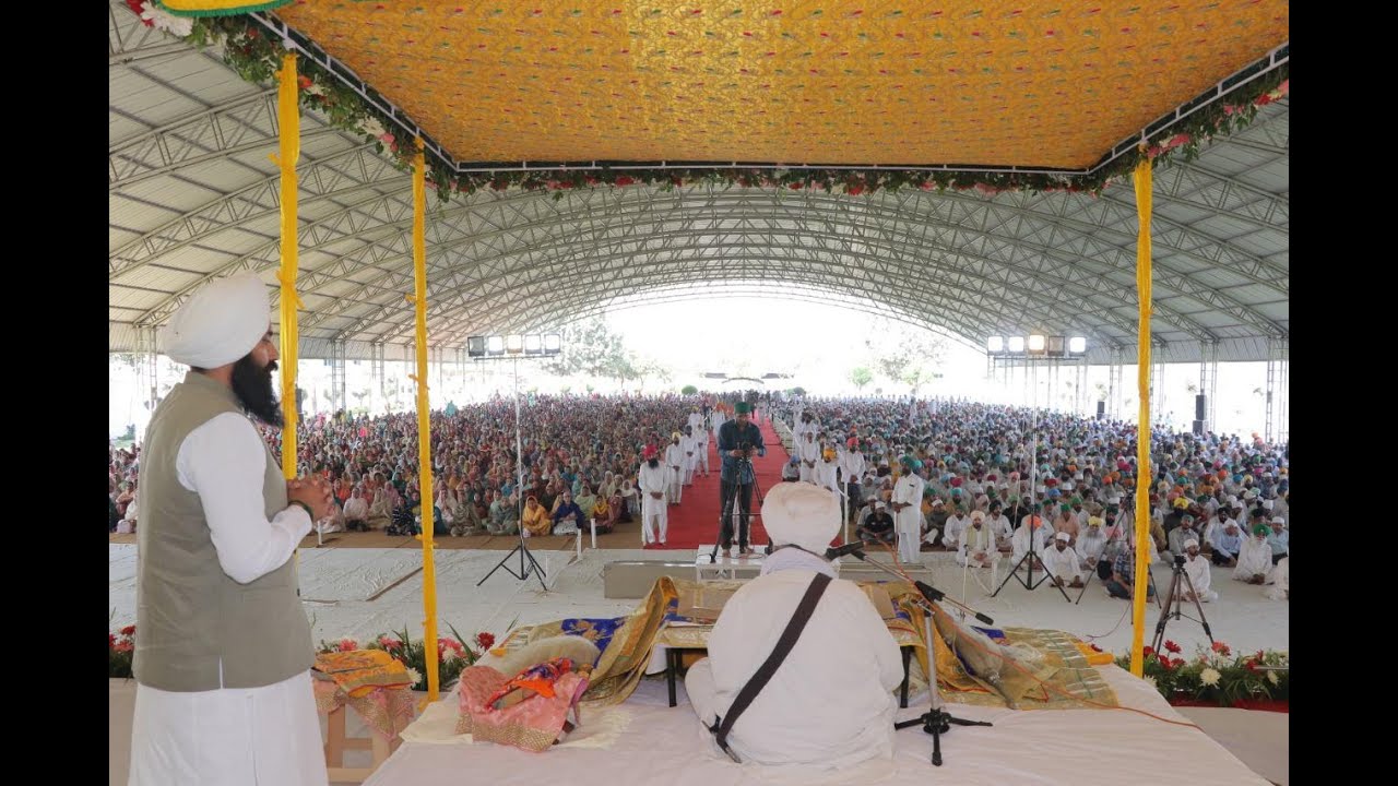 13th Barsi Param Sant Ram Singh Ji, 20th Barsi Bai Ji Kulwant Singh, at Daudhar on 17 March 2022.