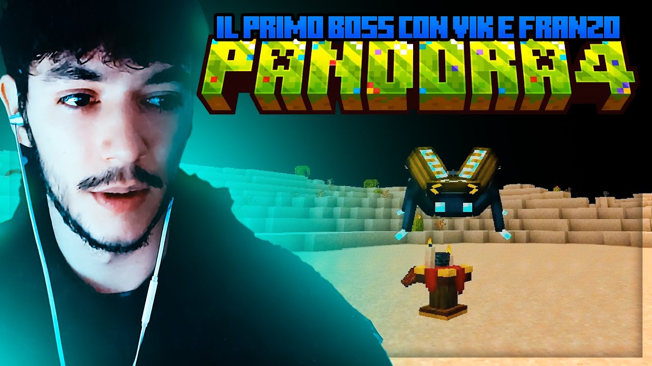 PANDORA 4 SMP #11 SCONFIGGIAMO IL PRIMO BOSS! - Minecraft w/ @vktrj @Franzo