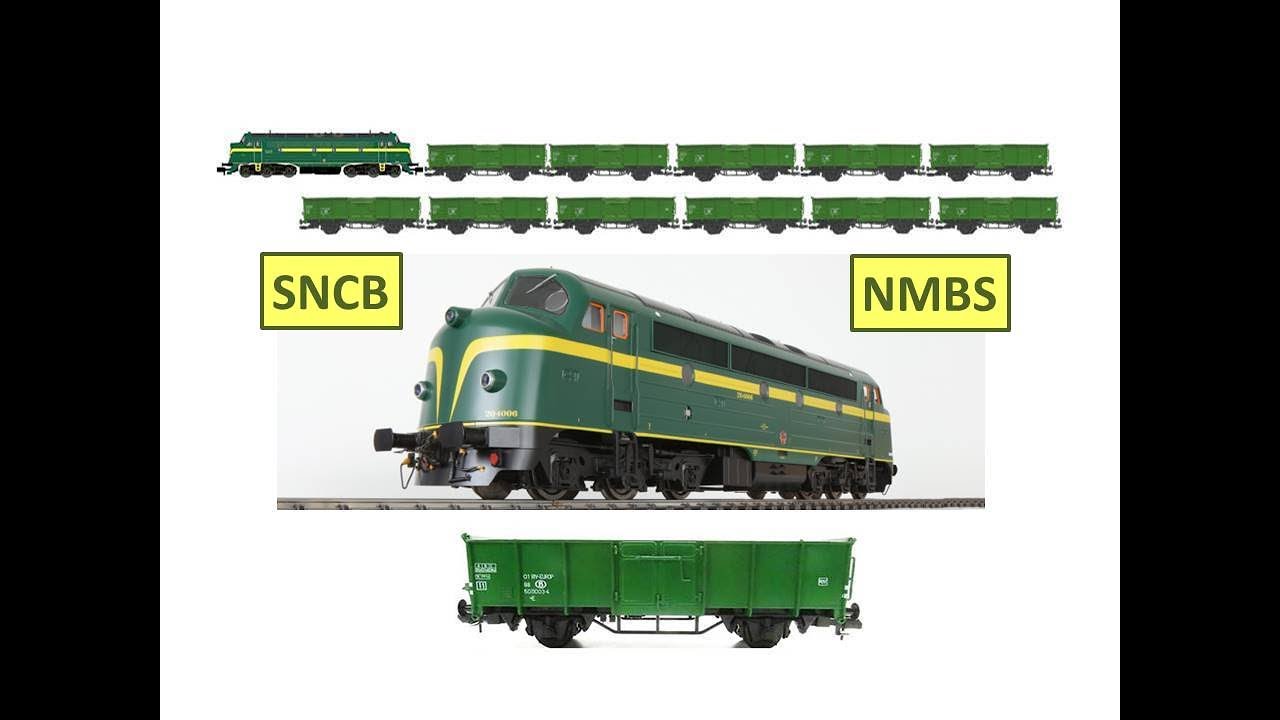 Spur 1, SNCB / NMBS zug, Nohab, 