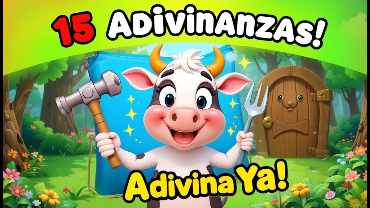 15 Adivinanzas de Objetos para Niños: ¡Adivina Ya! 🔨🍴