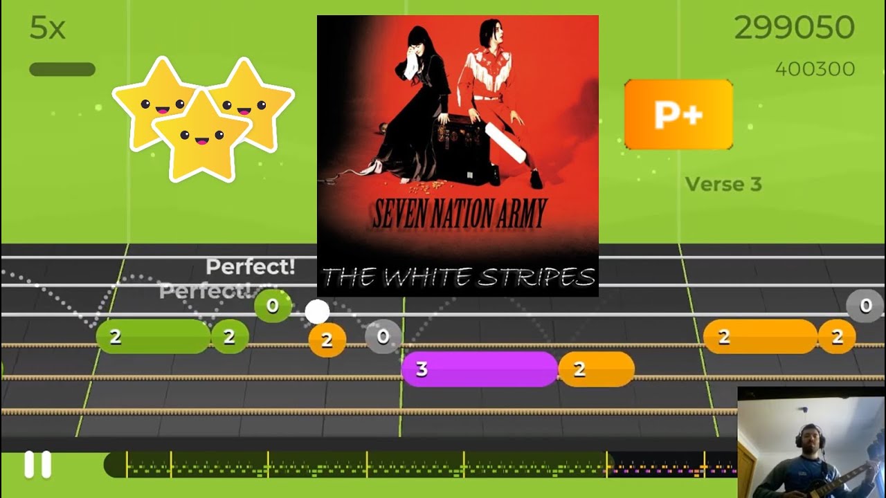 Seven Nation Army - The White Stripes - Level 4 Main Riff - Yousician