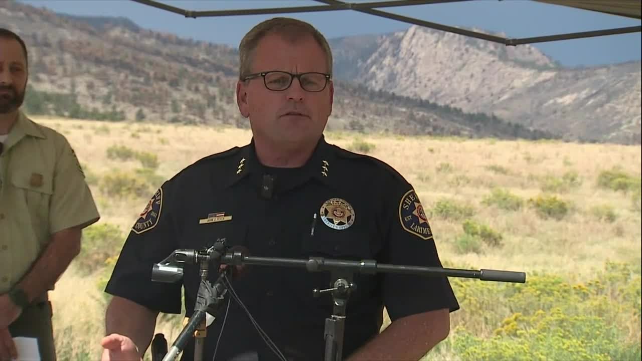 Full press conference: Arrest in Alexander Mountain Fire investigation