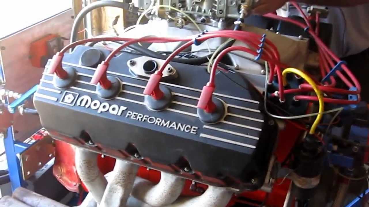 528 HEMI Start Up On Engine Test Stand