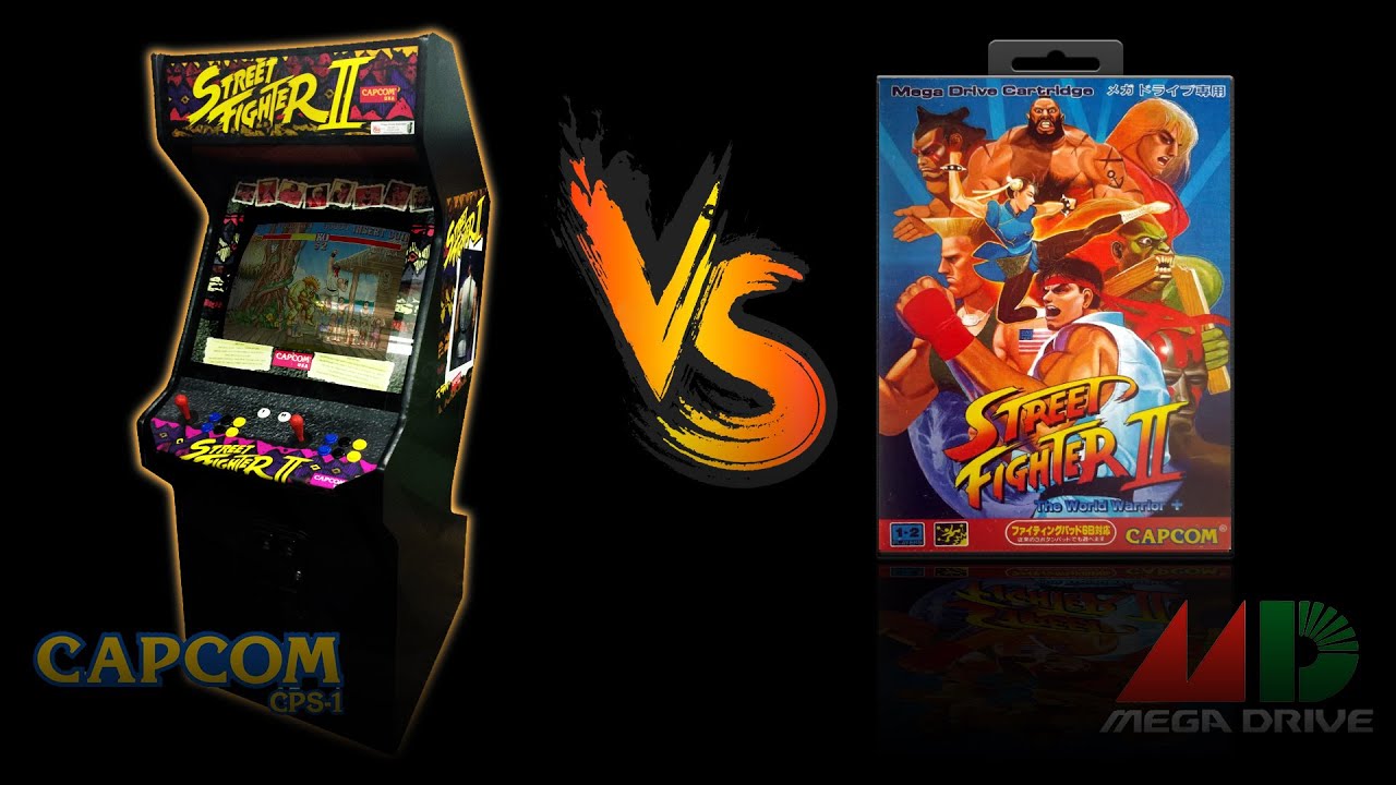 Street Fighter 2 World Warrior PLUS - Arcade VS Megadrive/Genesis