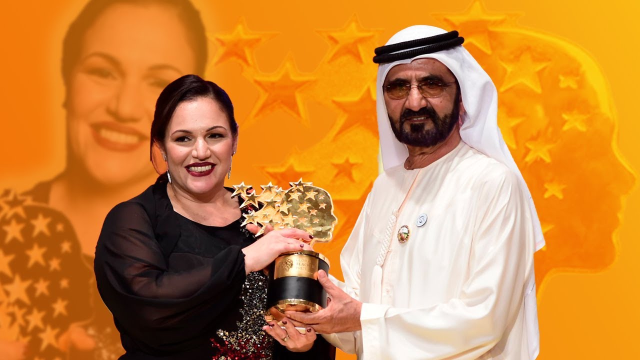 Andria Zafirakou wins the Global Teacher Prize 2018