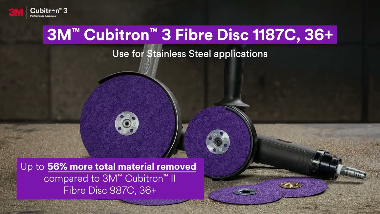 3M&trade; Cubitron&trade; 3 Fibre Disc 1182C. #3m #abrasives #grinding #new