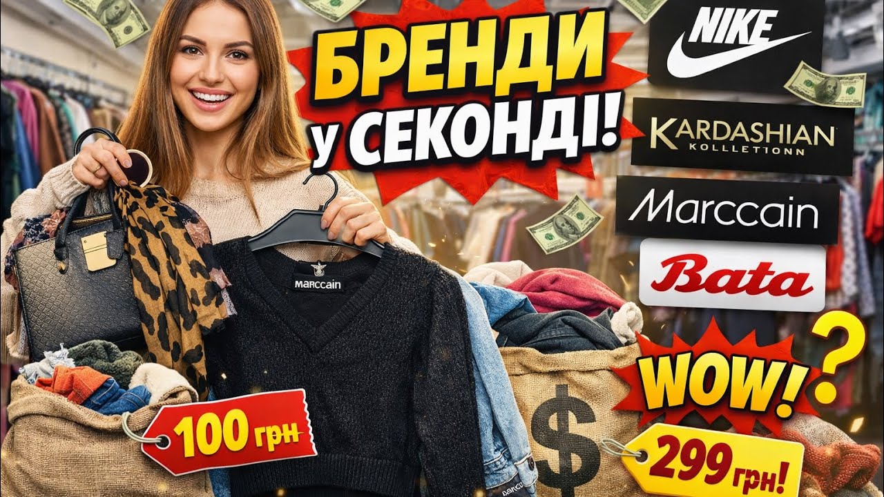 БРЕНДИ У СЕКОНД-ХЕНДІ | ПРЕМІУМ ЗНАХІДКИ ЗА КОПІЙКИ 