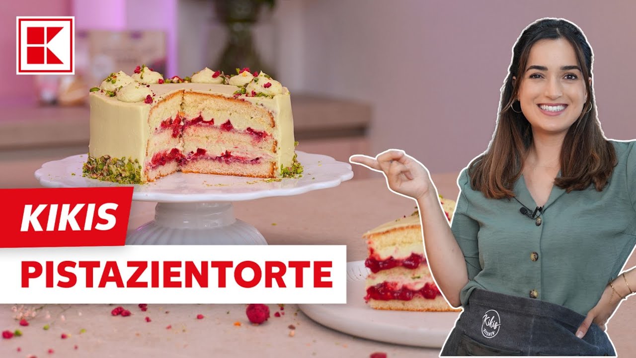Pistazien-Torte mit Himbeeren: ein einfaches und schnelles Rezept | Kaufland