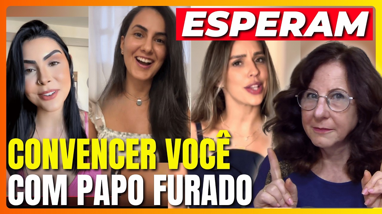 Mulheres frustradas querem que homens fracos caiam nesse papo furado
