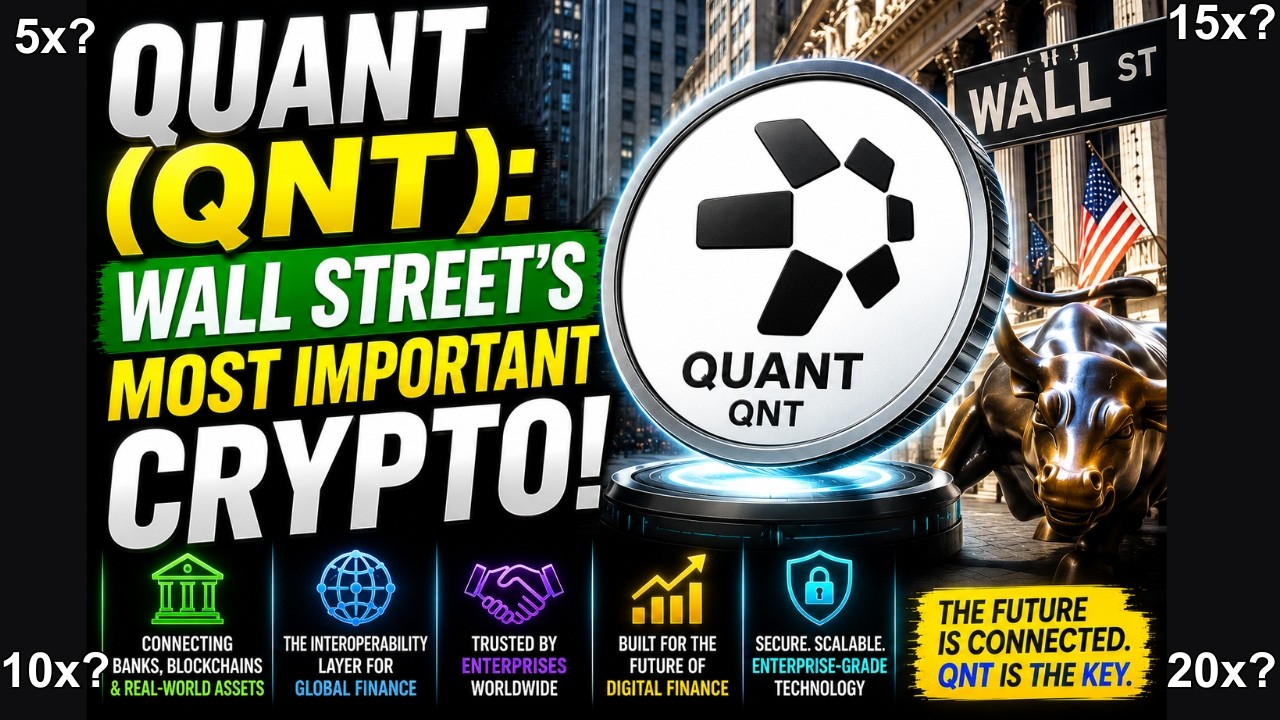 Quant (QNT): Wall Street's Most Important Crypto Nobody Is Talking About!