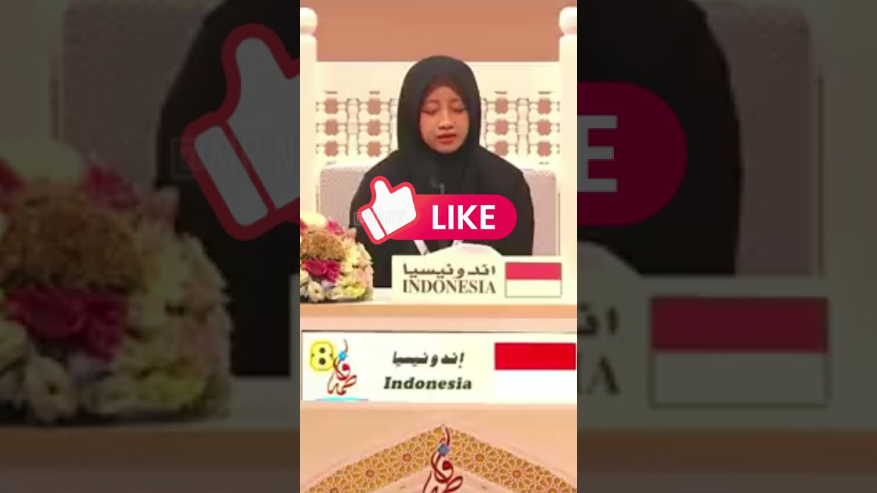 Dubai Holy Quran International Indonesia Salwa Salsabila #al-qur'an #ngaji