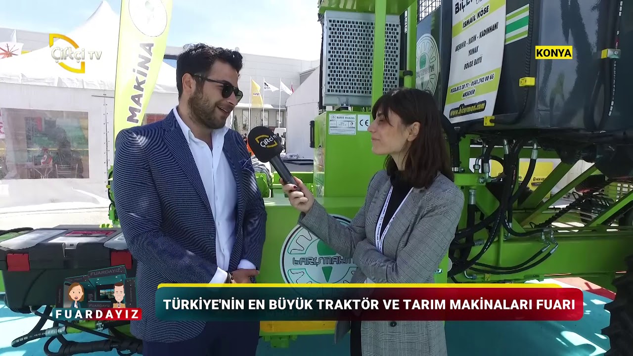Konya Tarım Fuarı 2019 / BARIŞ MAKİNA ve SANAYİ - Çiftçi TV