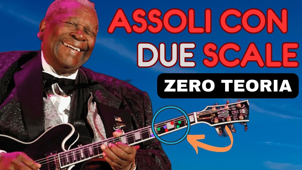 Non PERDERTI MAI PIÙ durante gli ASSOLI: suona OVUNQUE con sole DUE SCALE!