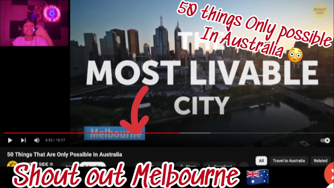50 things that are only possible in Australia. TT shanell reacts.