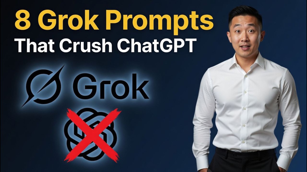 8 лучших промптов для Grok 3.5, которые уничтожают ChatGPT (2026)