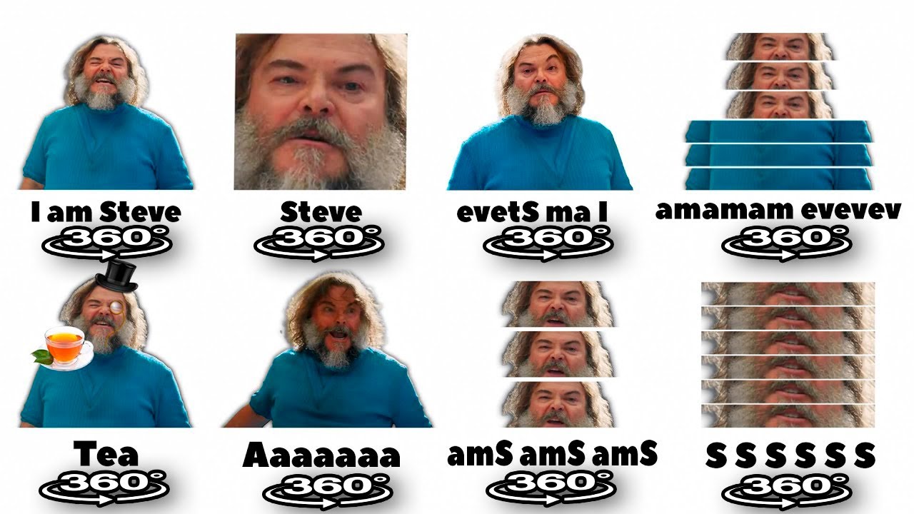 I am Steve Variations 360&deg;