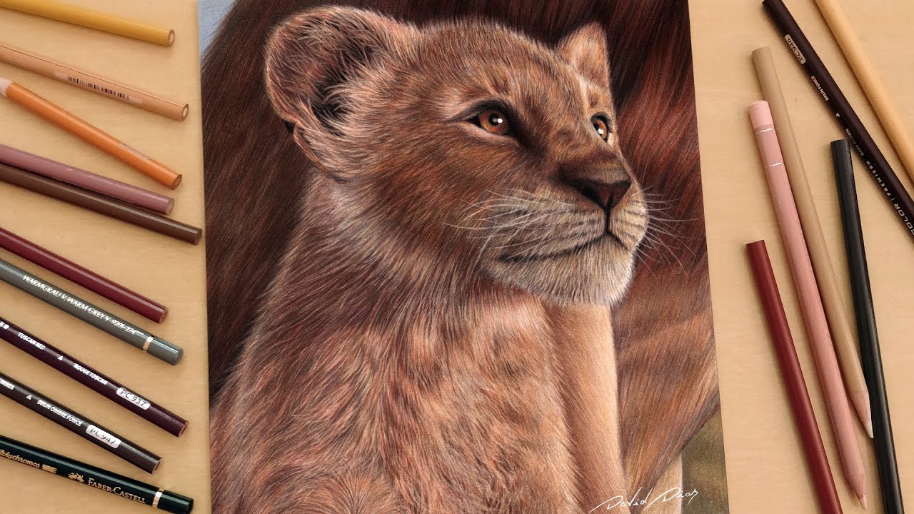 Speed Drawing: Simba | The Lion King