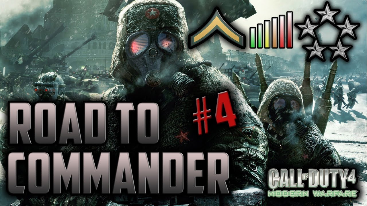 Call of duty 4 | Road to commander #4 | El silenciador destroza | CRIPER132