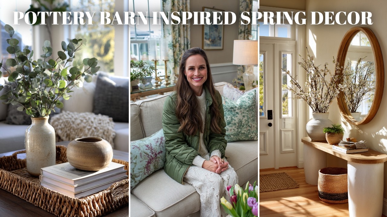 🌿 16 великолепных весенних советов по декорированию в стиле Pottery Barn, которые помогут обновит...