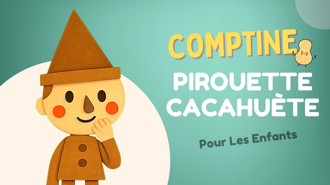 Pirouette Cacahuète - Il était un petit Homme | Comptine pour enfants 🎵