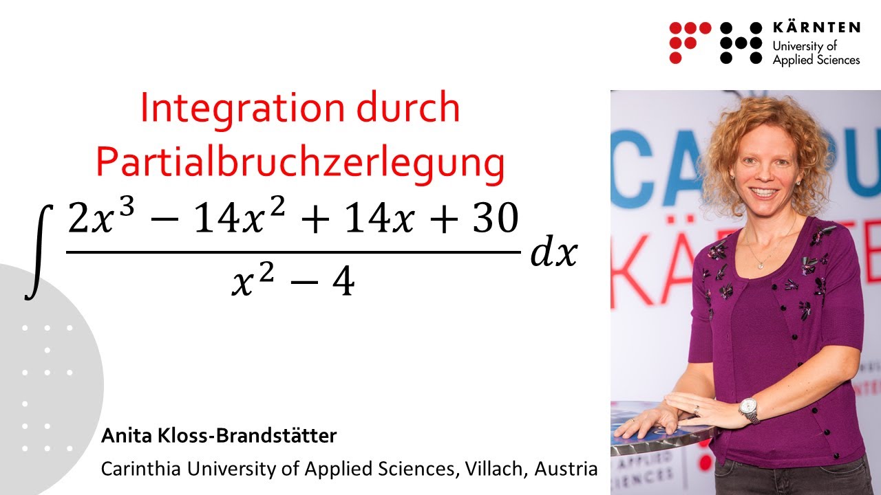 Integration durch Partialbruchzerlegung