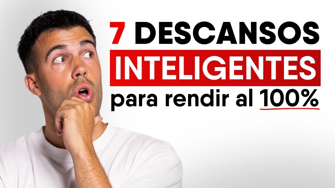 Los 7 mejores DESCANSOS INTELIGENTES en el ESTUDIO (ranking study breaks)
