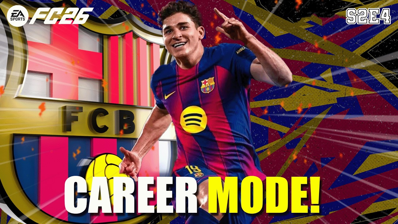INI STRIKER GILA BANGET!!! | FC 26 FC BARCELONA CAREER MODE - S2E4