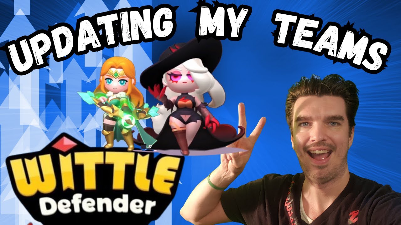 Updating my teams for my Dailies!  (Wittle Defender) #wittledefender #game #gacha #fun