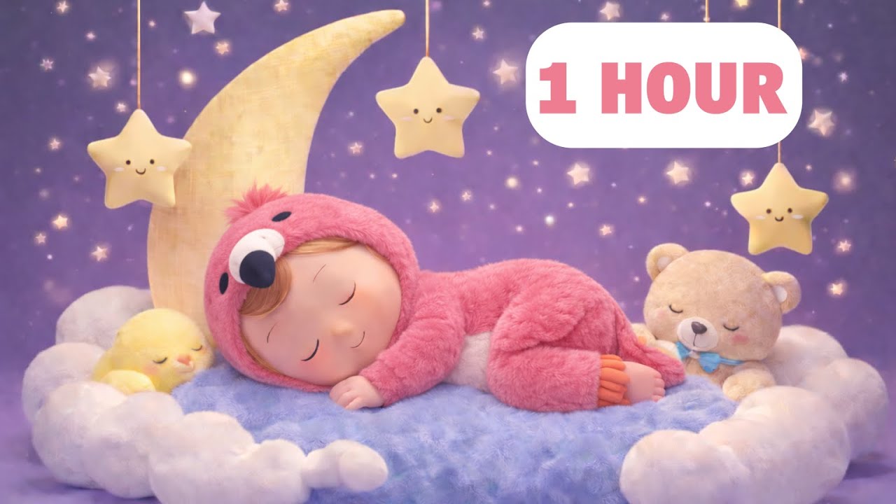 Baby Sleep Music 🌙 Gentle Music for Peaceful Baby Sleep (1 Hour)