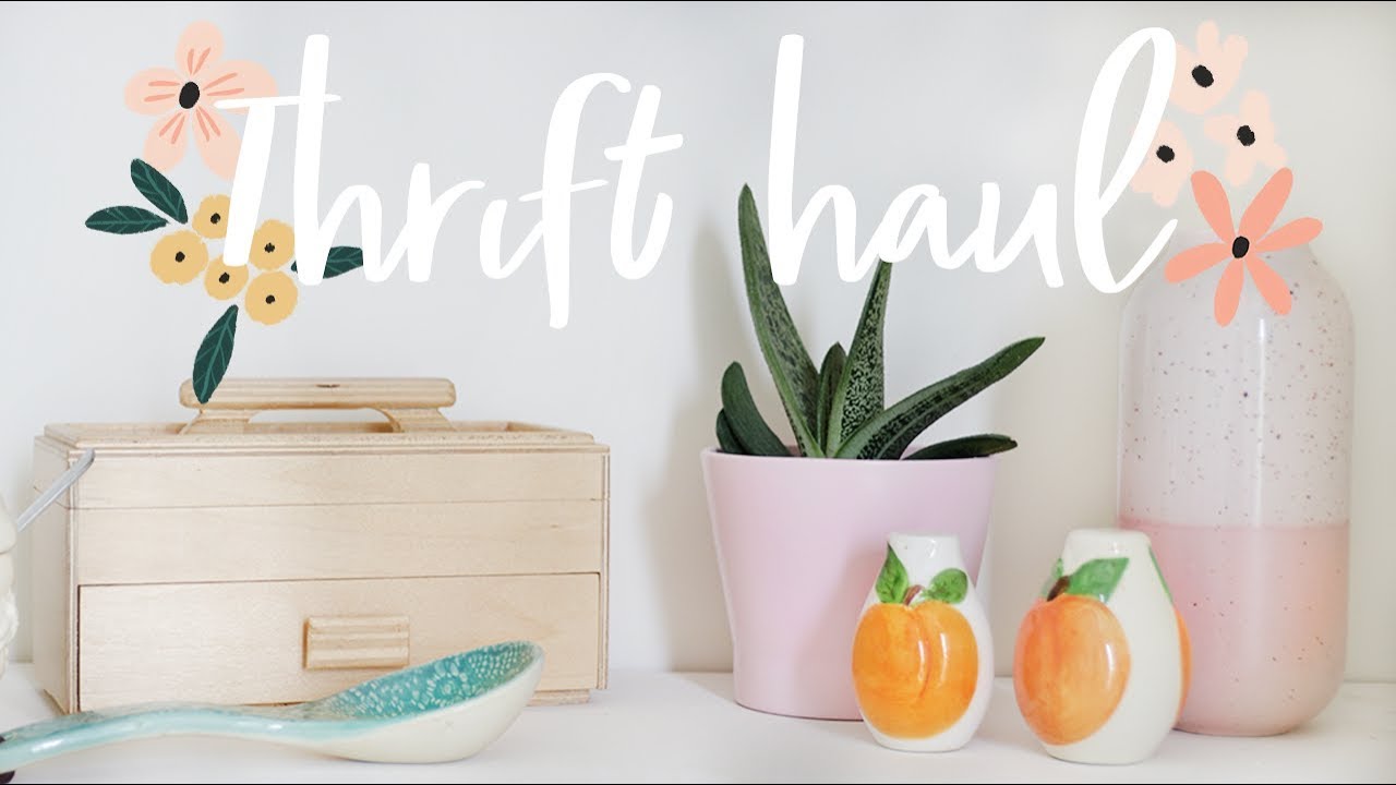 MASSIVE Thrifted Homeware Haul for the New House 🏡