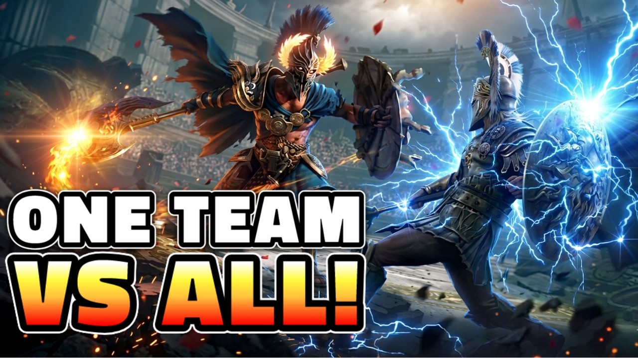 ARGONITES ASSEMBLE! ONE TEAM VS TELERIA SHOWCASE! | RAID: SHADOW LEGENDS