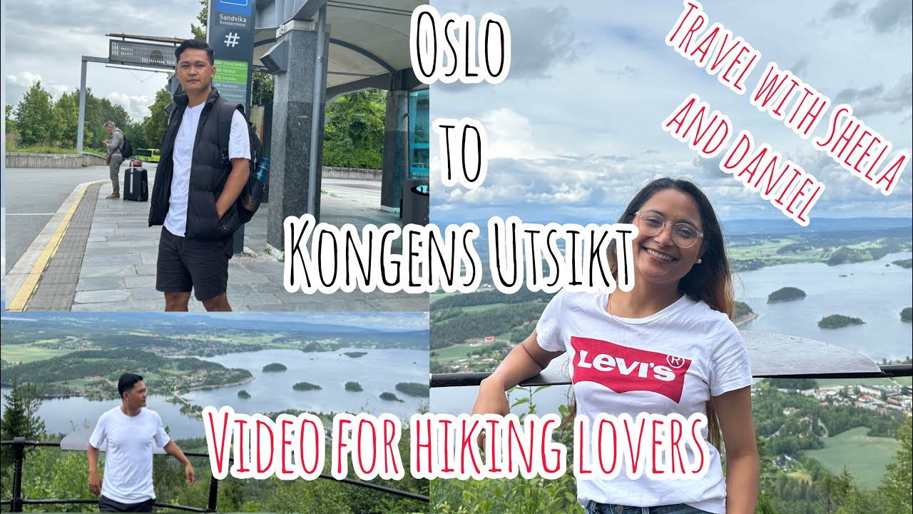 Oslo S to Kongens Utsikt || Hiking in Norway ||    Travel guide in Nepali #hikingadventures
