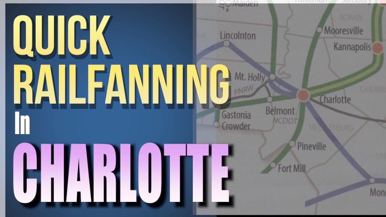 Sunday Morning Railfanning in Charlotte, NC