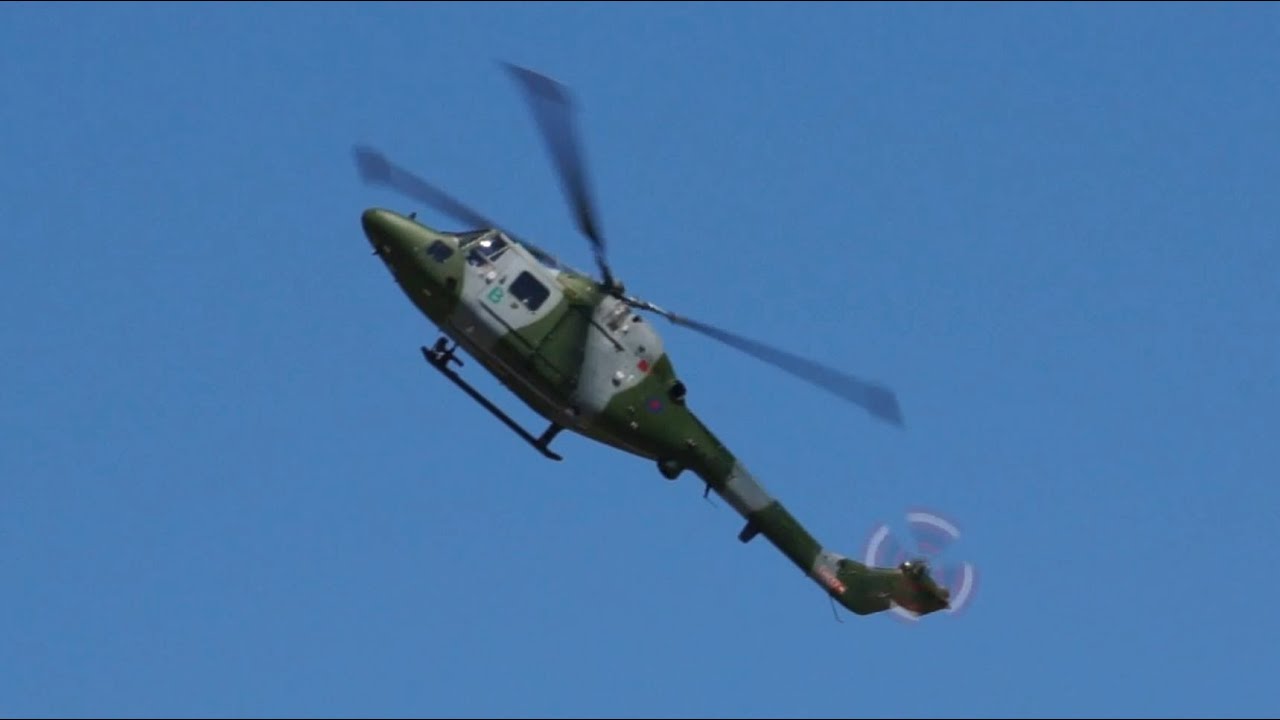Westland WG-13 Lynx AH7 flying Display UK Army Thursday RIAT 2014