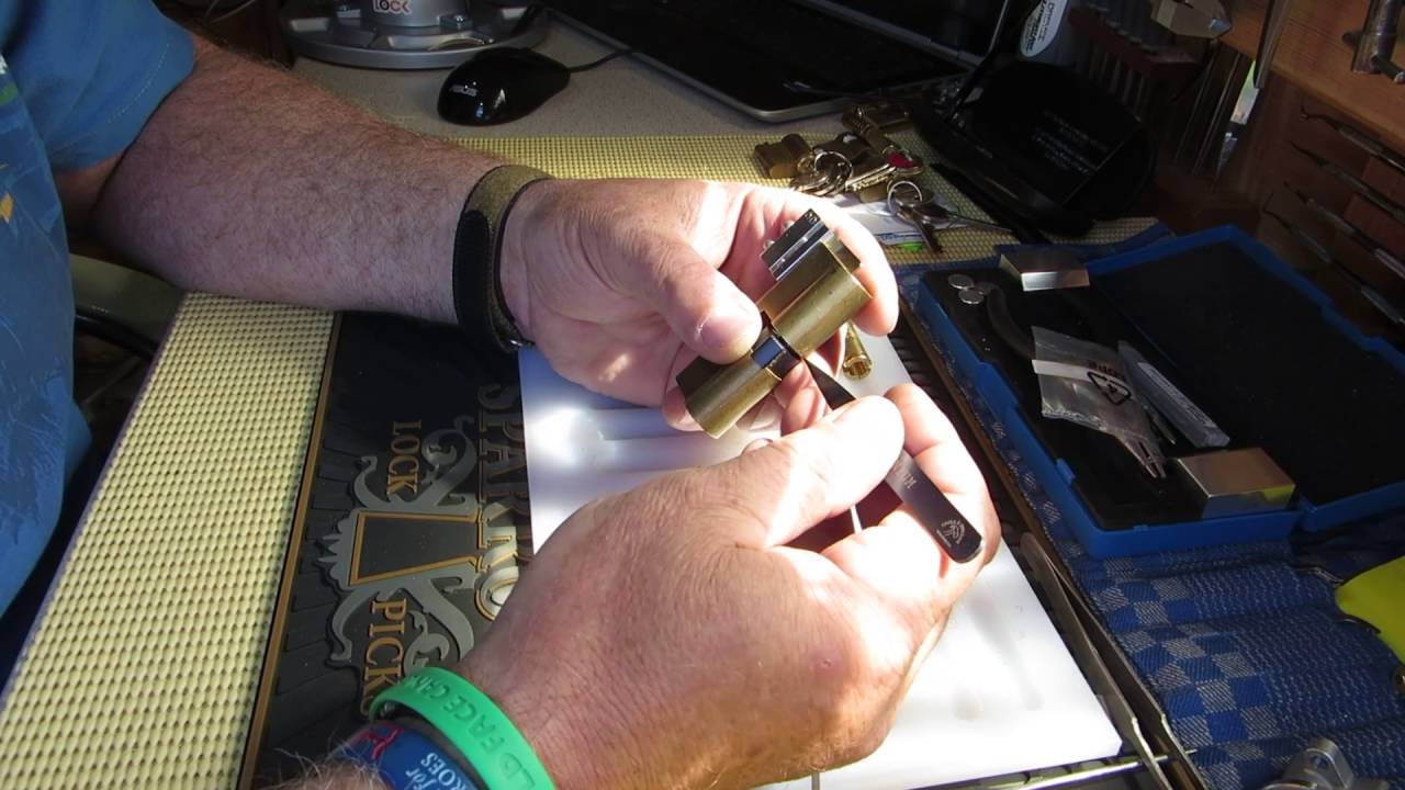 (9) How I Reassemble a Euro Cylinder