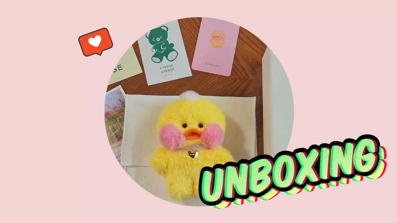 UNBOXING : 꼬마 빵빵덕 노랑 인형 언박싱 FANFANDUCK