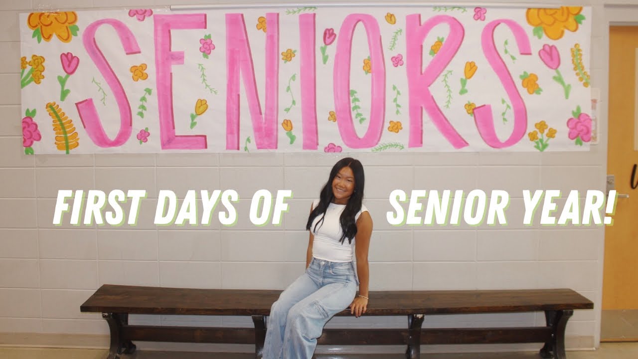 FIRST DAYS OF SENIOR YEAR! | FDOS, dress up days, football + MORE