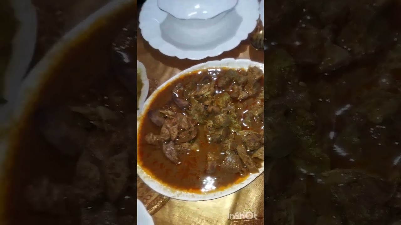 @طاولة اليوم السادس من رمضان🥰🥰درت اللحم محمر في الكوكوط 😋وكمونيه وسلق 💓صحا فطوركم لحباب