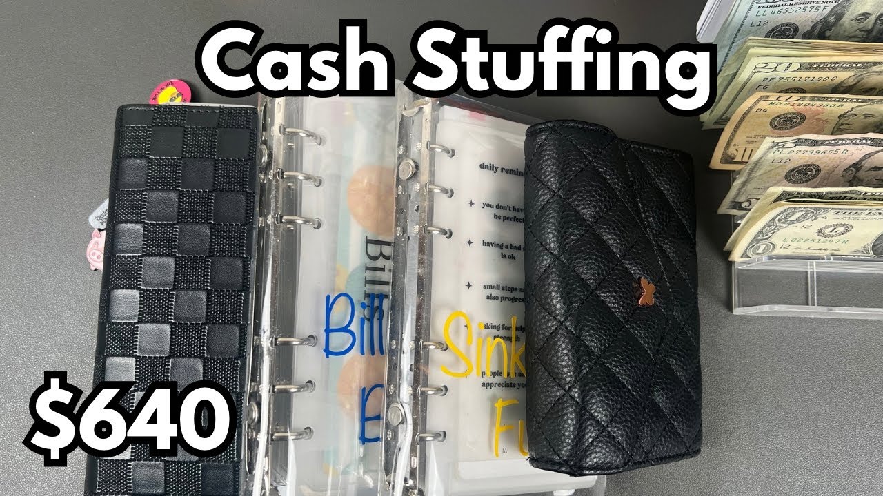 CASH STUFFING | $640 | FEBRUARY PAYCHECK #3 | LOW INCOME | #cashstuffing #lowincomebudget #money 