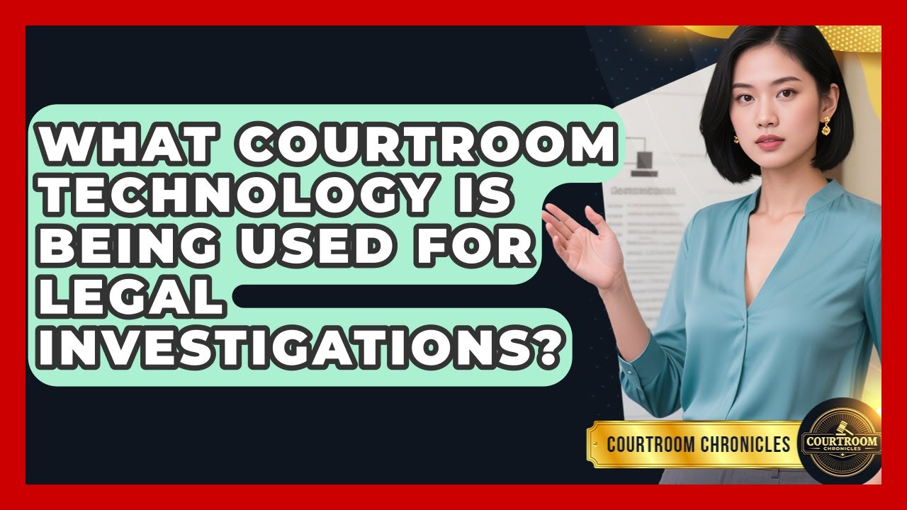 What Courtroom Technology Is Being Used for Legal Investigations? | Courtroom Chronicles News