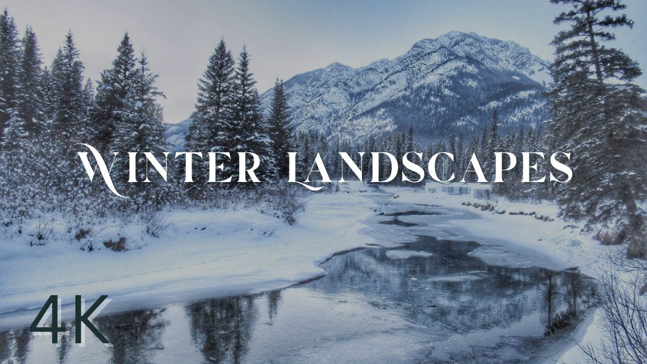 Winter Landscapes Ambience ❄️ Deep Calming Music for Relaxation & Stress Relief